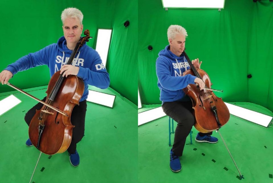 V-SENSE opera project (1st 6DoF live action VR) testing with distinguished musician Martin Johnson! V-SENSE opera project (1st 6DoF live action VR) testing with distinguished musician Martin Johnson!