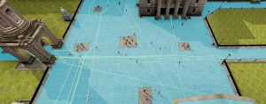 Social distancing phenomenon recreated by crowd simulation system!